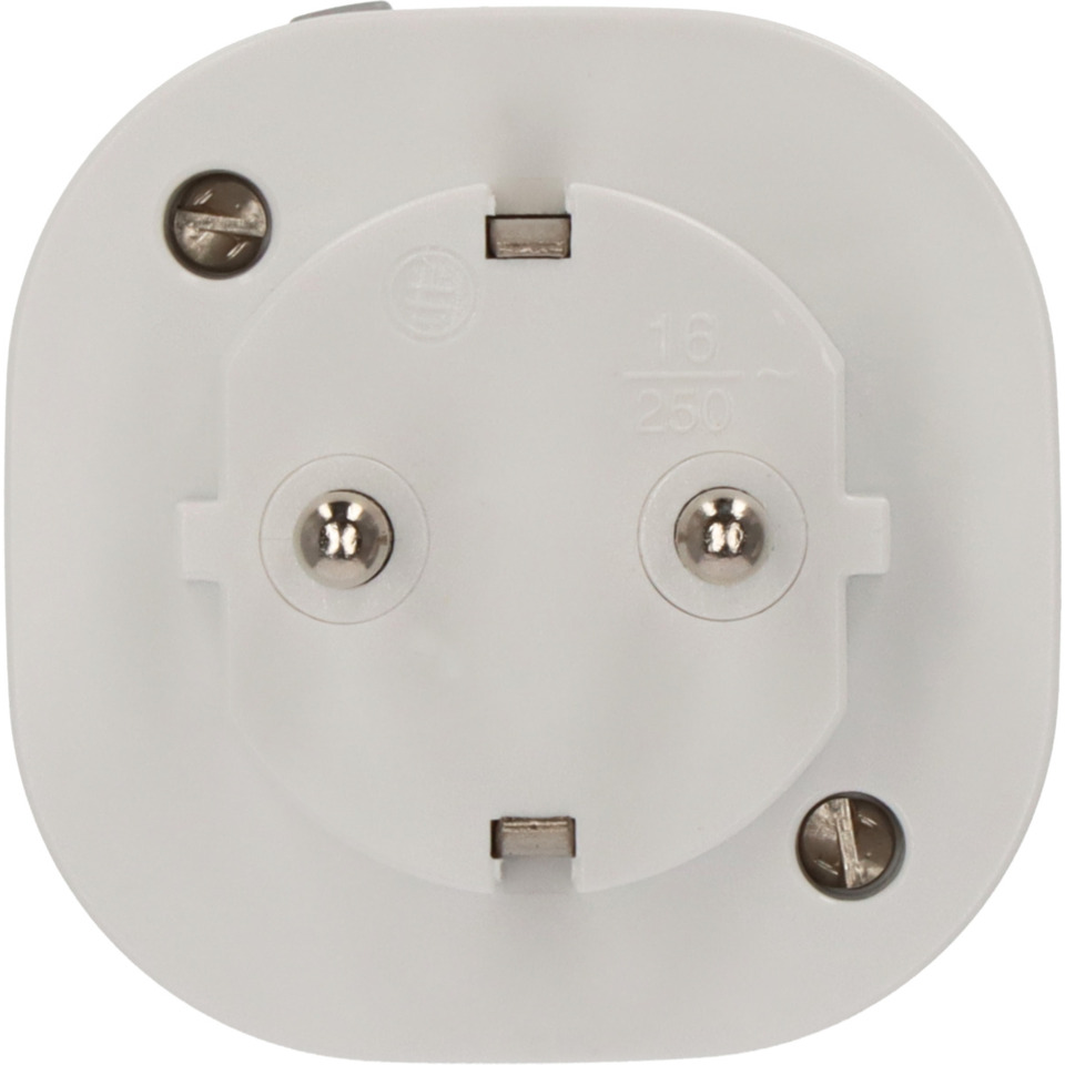 eu-stromstecker, stecker, adapter, zweipolig, aufsatz