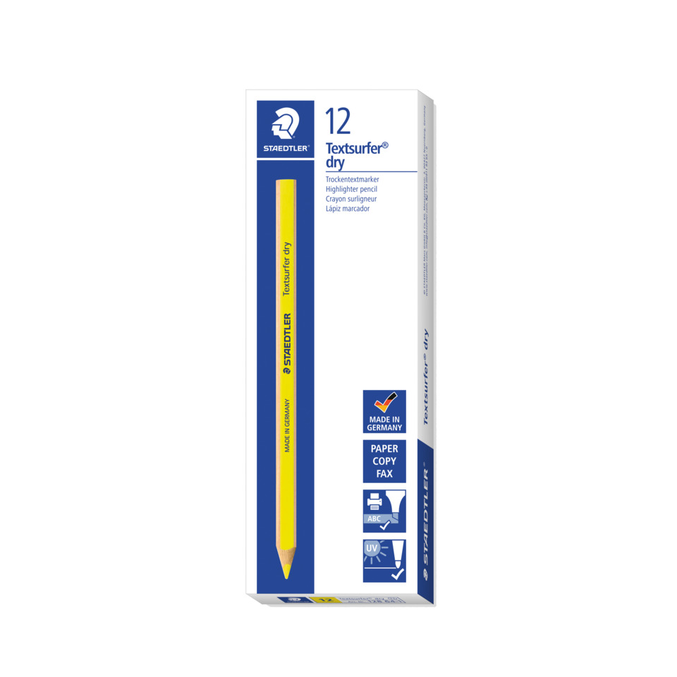 Bleistift, Textmarker, Textsurfer, Hochwertige Schreibwaren, Gebundenes Produkt
