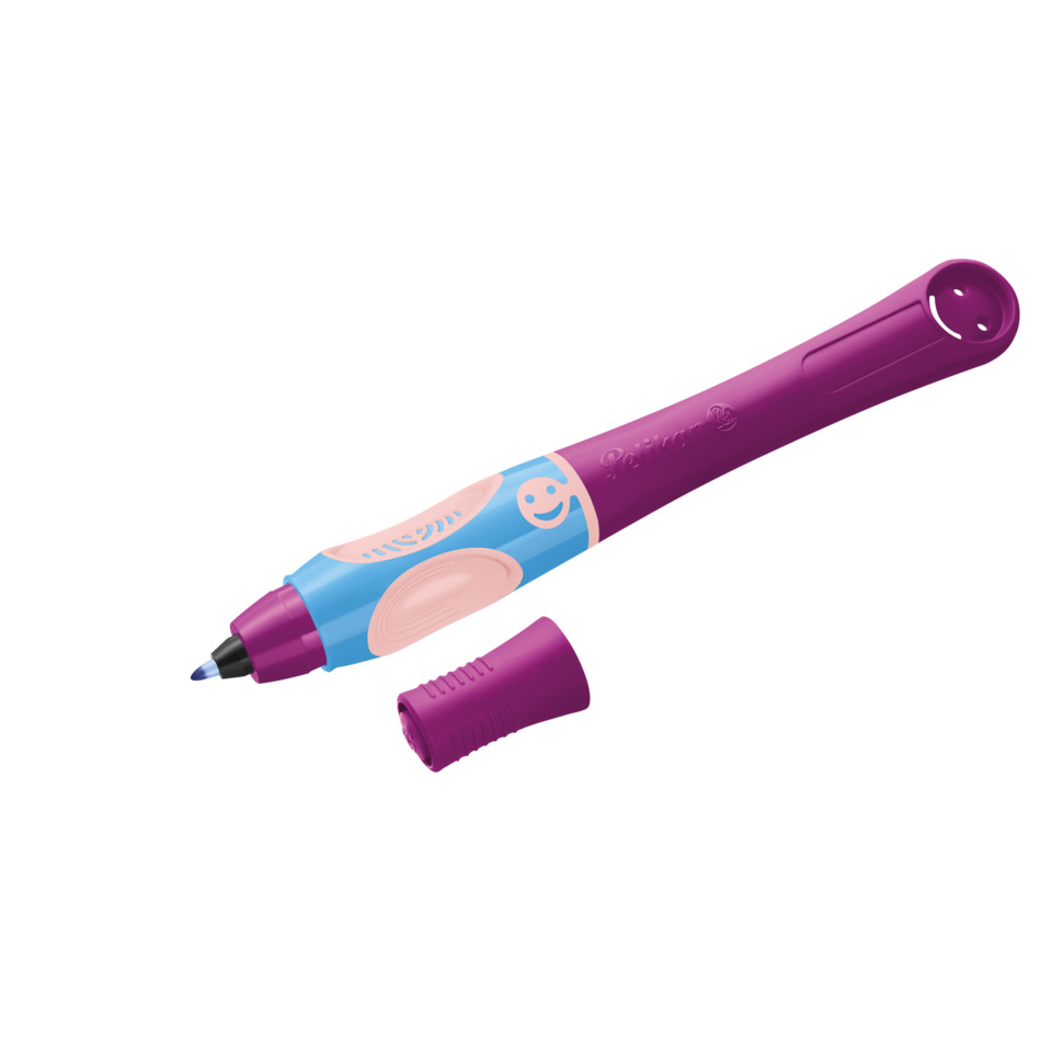 Marker, Korrekturstift, Stift mit Deckel, Vorne Spitze, Lila Stift