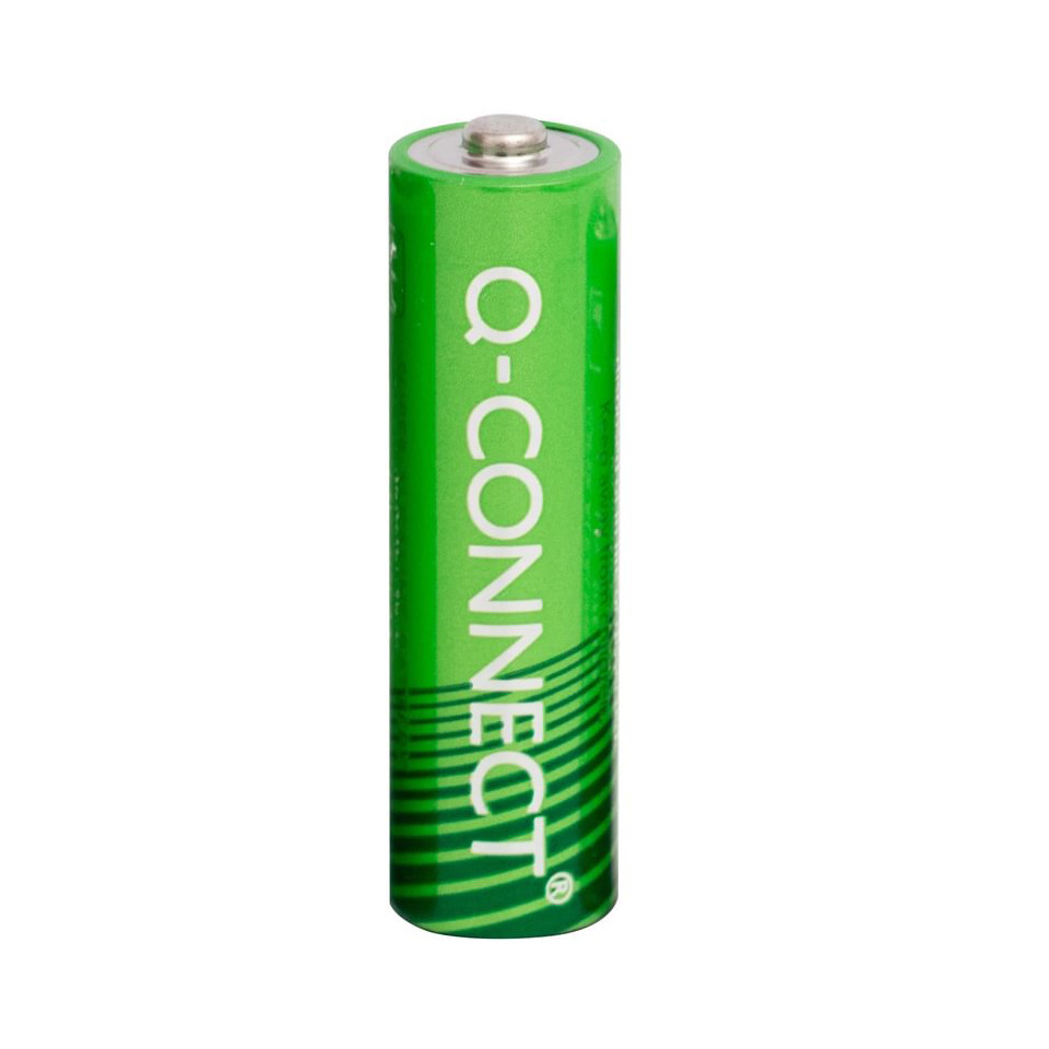 Batterie Super Alkaline, LR6/AA/Mignon, 4 Stück Q-CONNECT KF00489