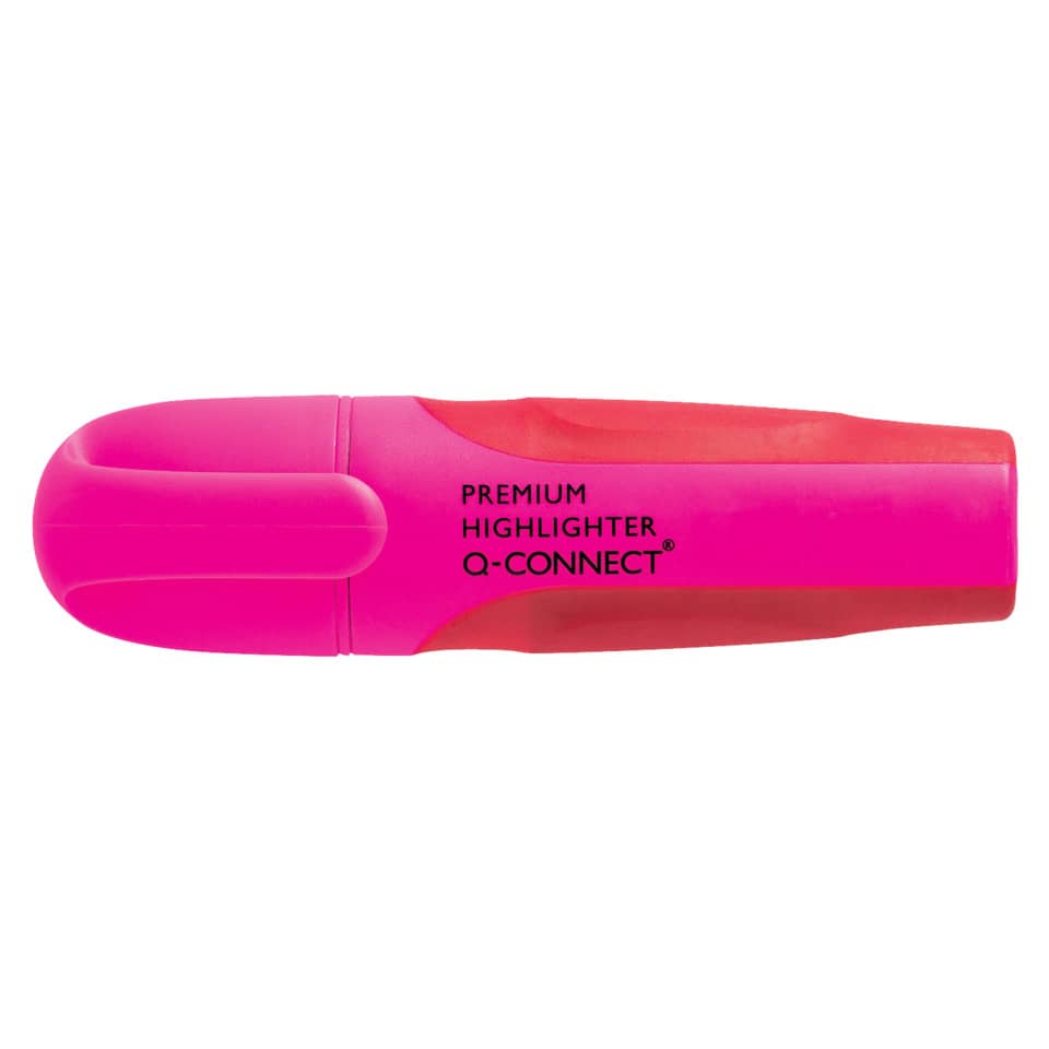 Textmarker, Marker, Pink, Highlighter, Q-Connect