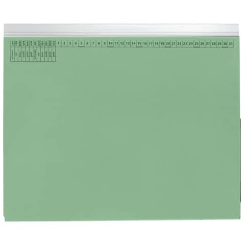 Hängehefter, Linksheftung, grün Q-CONNECT KF15778