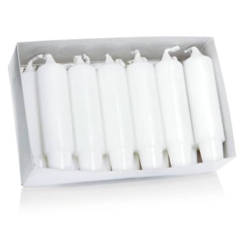 Lampionkerze, 80x Ø 20mm, weiß WIEDEMANN 211001.004