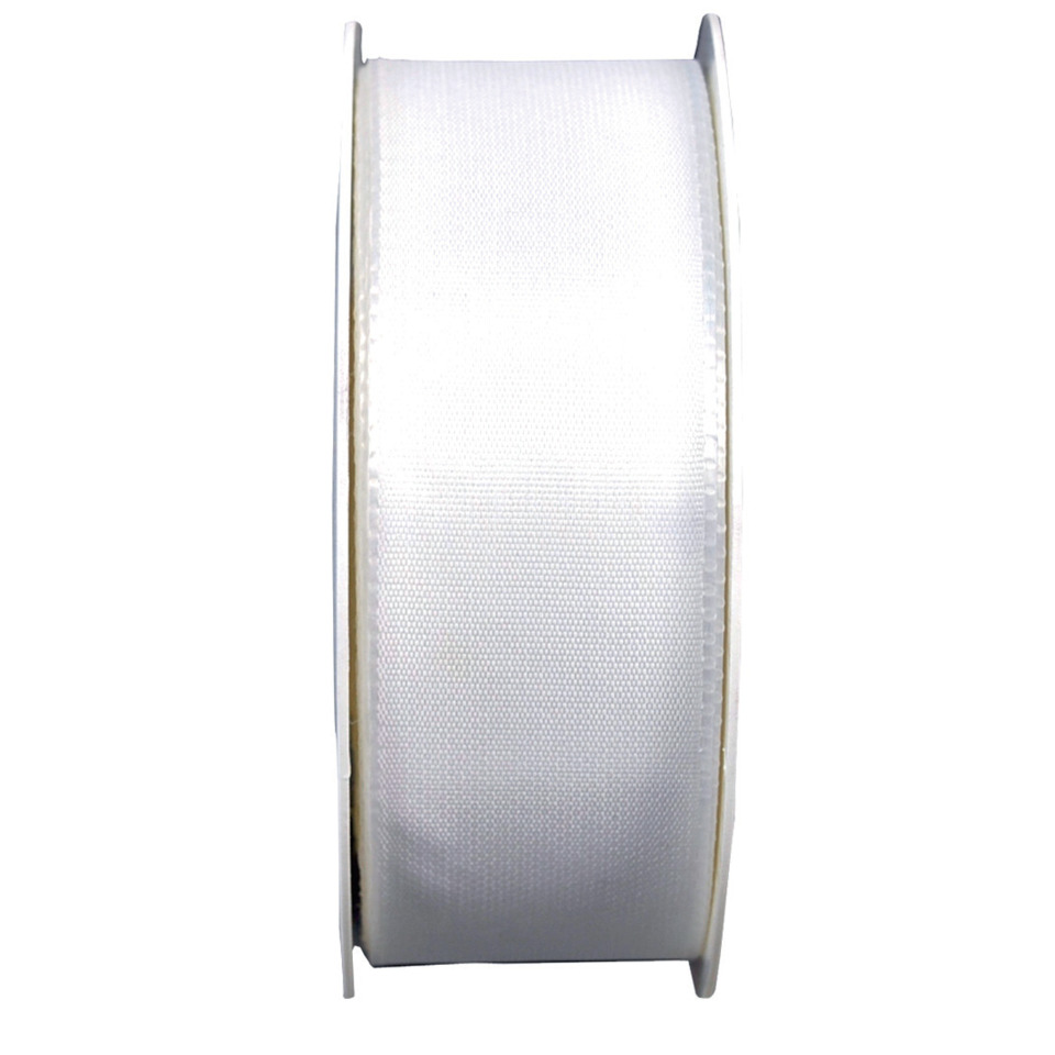 Spule, Breite Band, Weiß, Satinband, Textilband