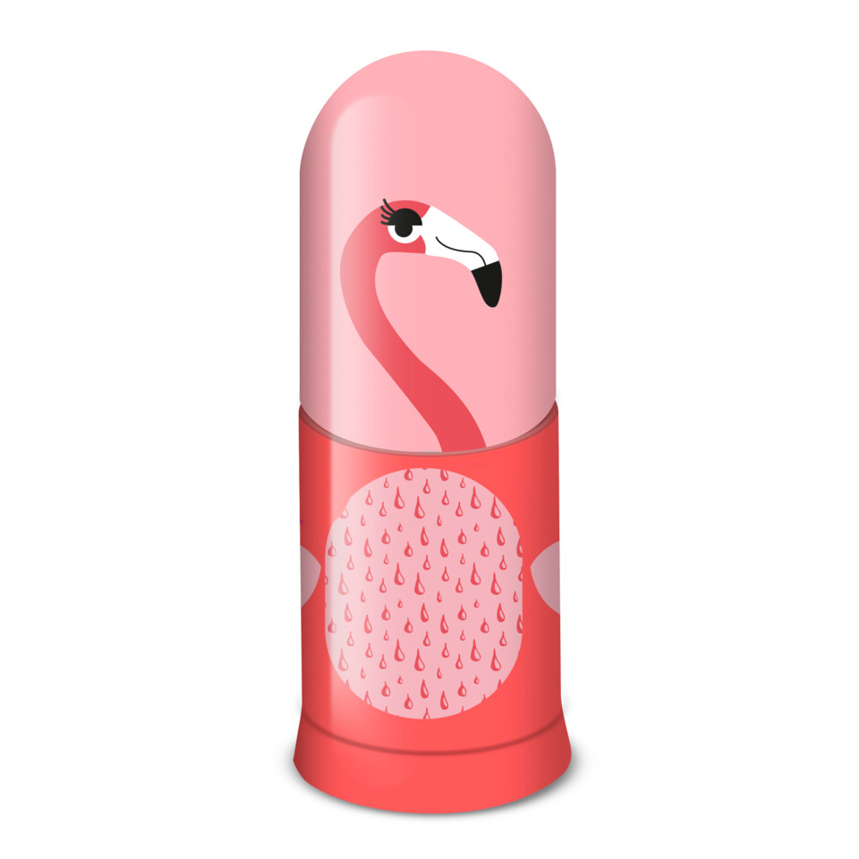 Flamingo, Lippenstift, Flamingo-Design, Rosa, Kulturtasche