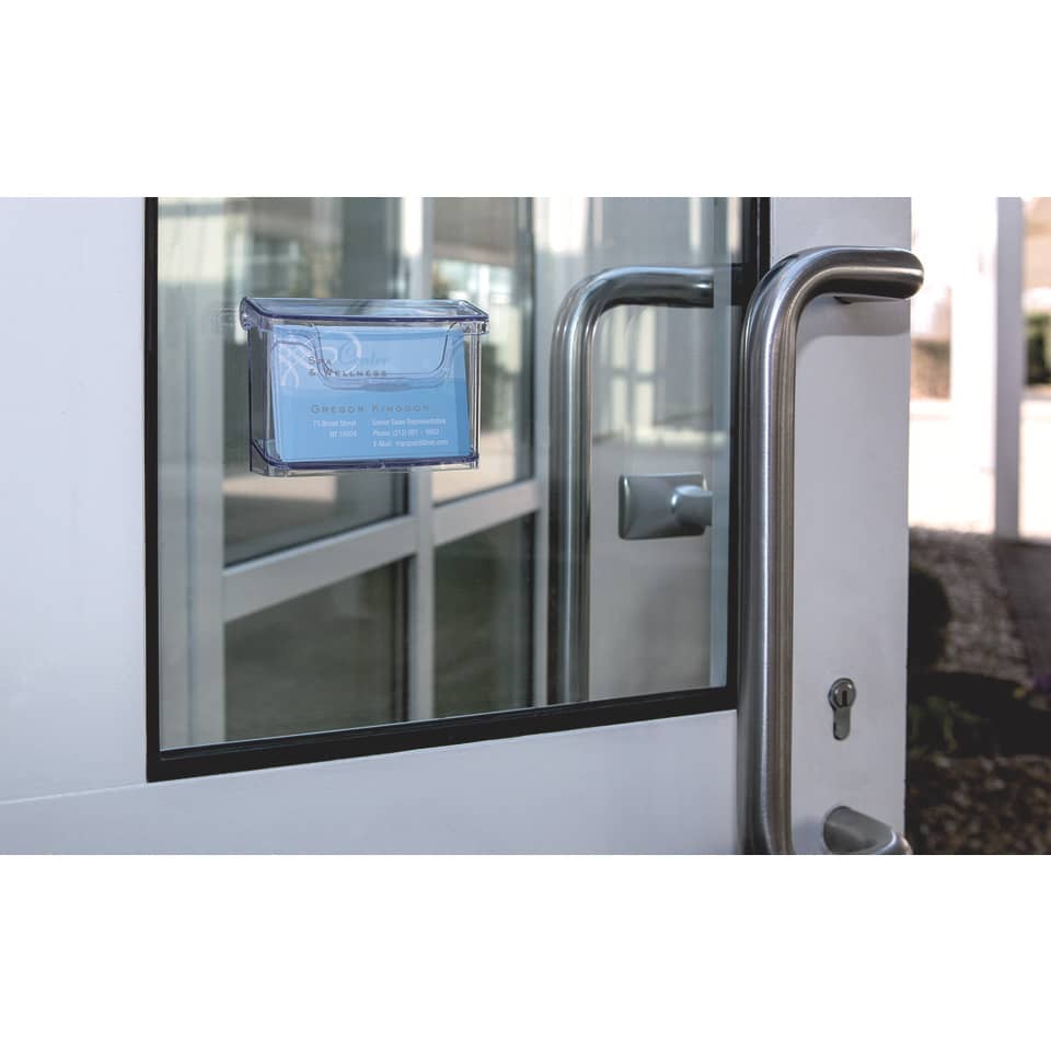 Tür, Glass-Tür, Griff, Kartenhalter, blauer Karte