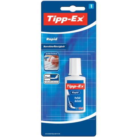 Korrekturfluid Rapid 25 ml weiß TIPP-EX 8871602