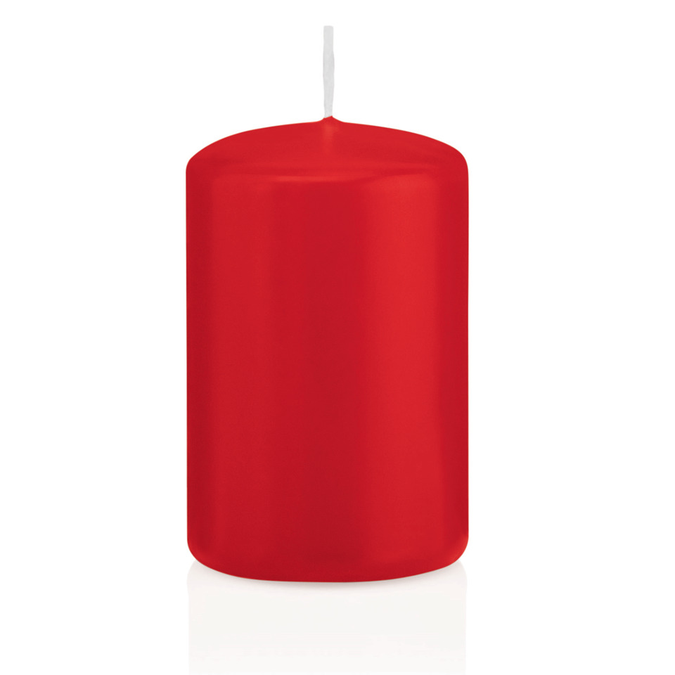 Kerze, Rot, Pillar Kerze, Wohnaccessoire, Dekoration