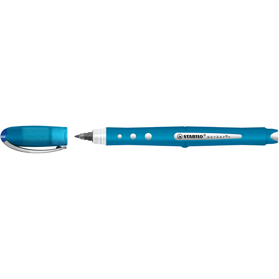 Klarinpen, Marker, Kunststoff, Blau, Spitze