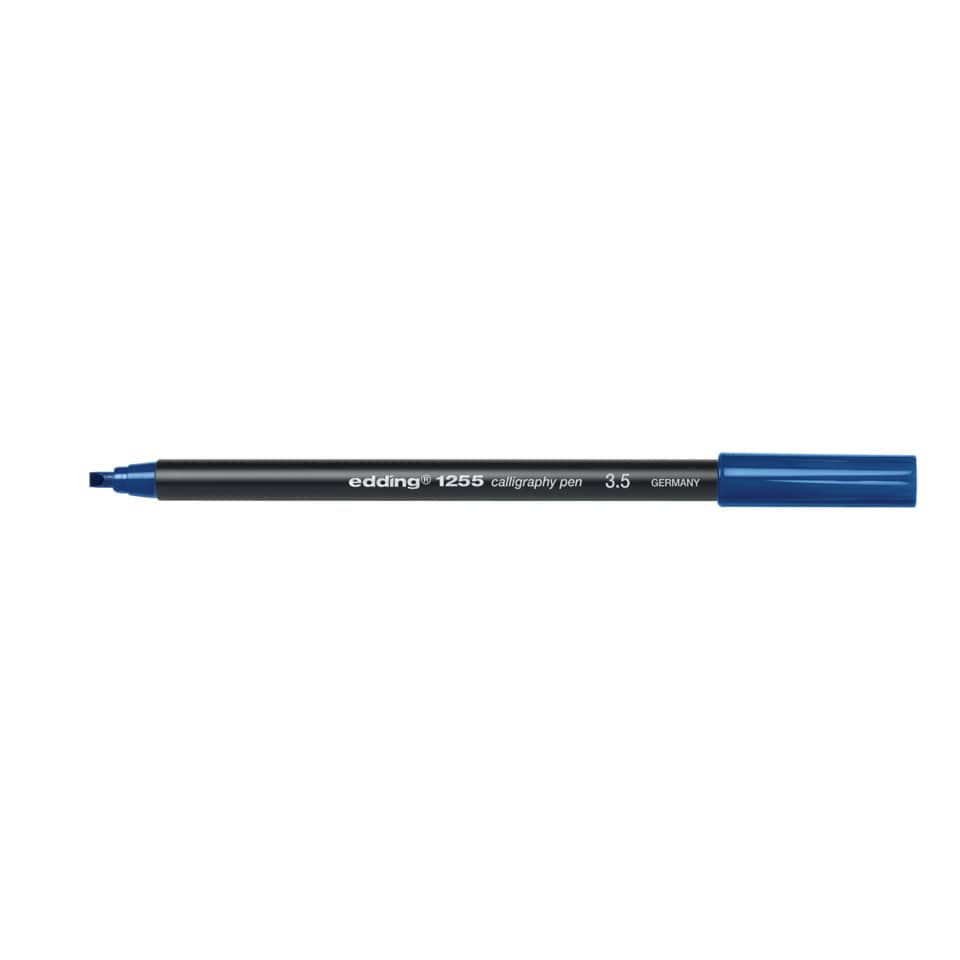Kalligrafie-Stift, Fineliner, 3.5 mm, blau, Germany