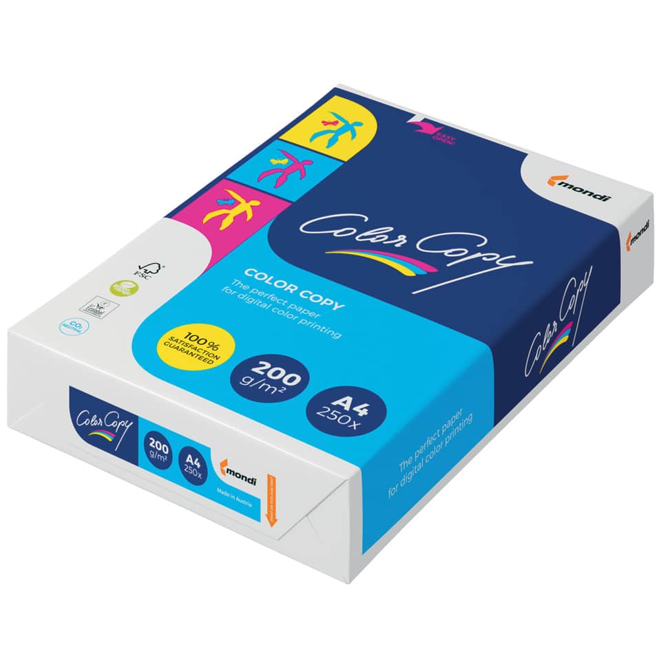 Color Copy, Druckerpapier, A4, 250+ Blatt, 200 g/m²