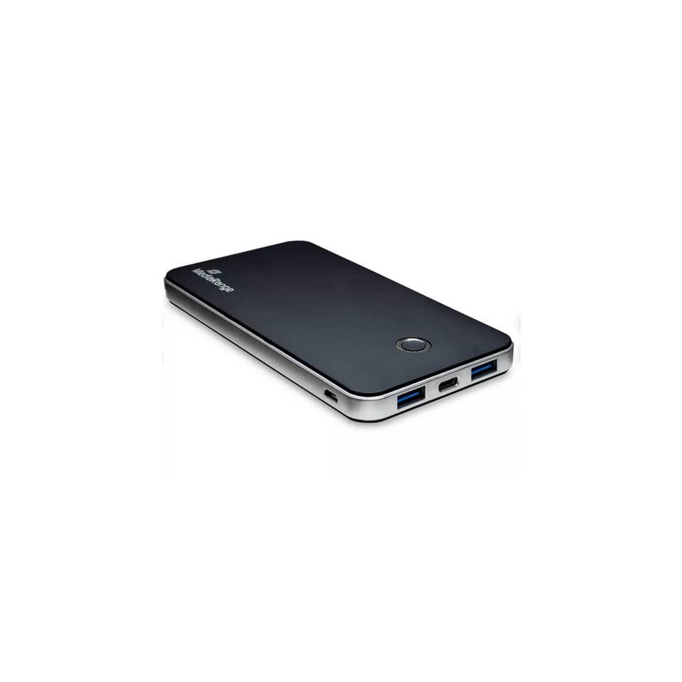 Powerbank, USB-C, USB-A, Qi wireless?, Schlankes Design