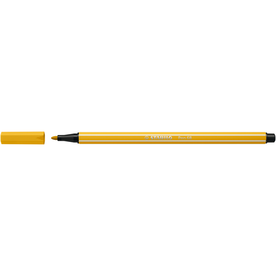 Marker, Pen, Yellow, Fineliner, Stabilo