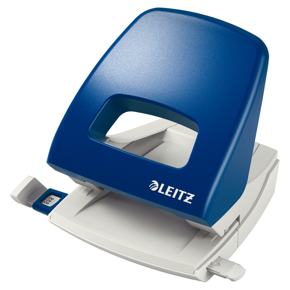 Locher, Stempel, Bürobedarf, Blau, Leitz