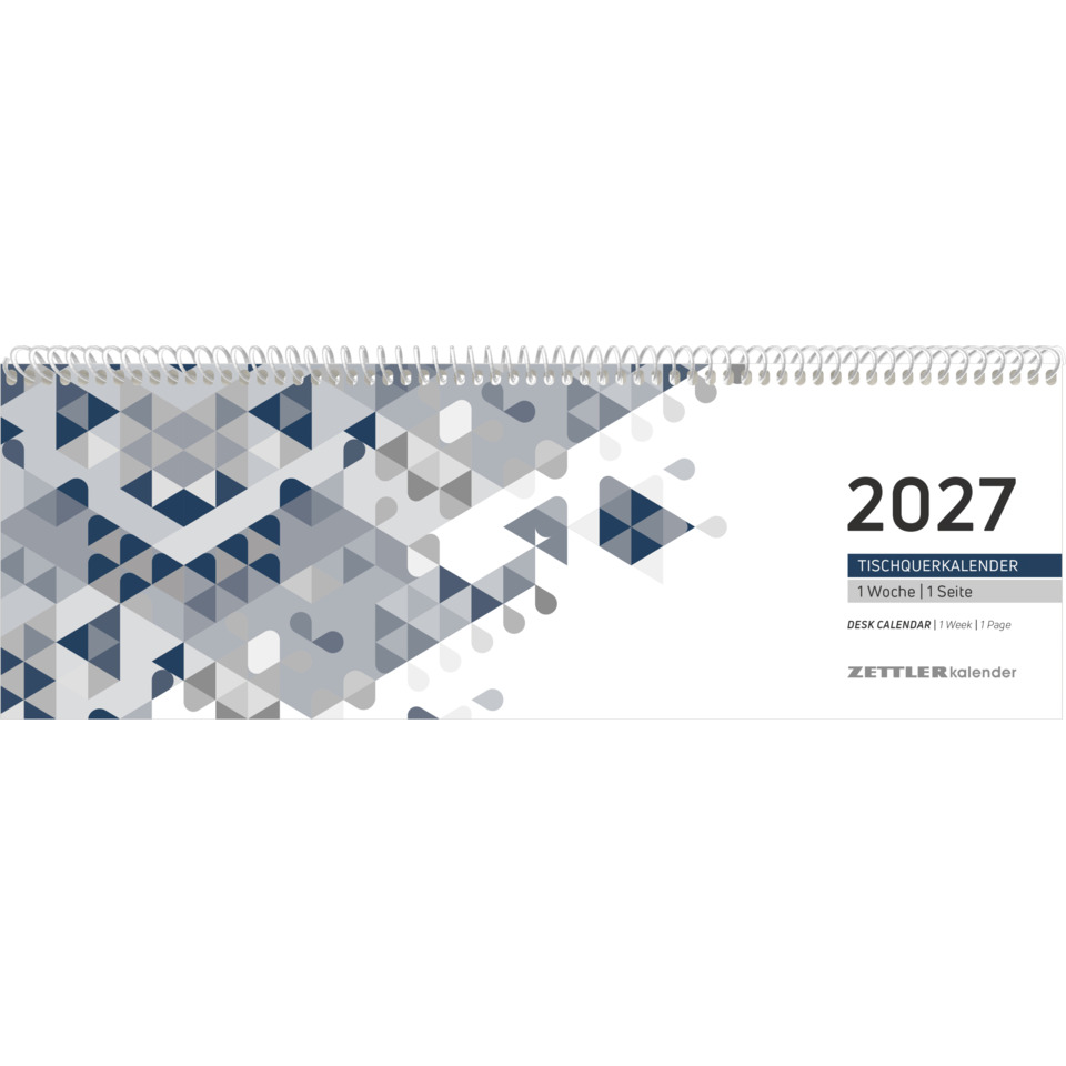 kalender, Tischkalender, 2027, Geometrisch, Druckgrafik