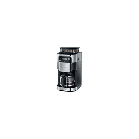 Kaffeemaschine mit integriertem Mahlwerk, 10 Tassen, schwarz SEVERIN KA 4810