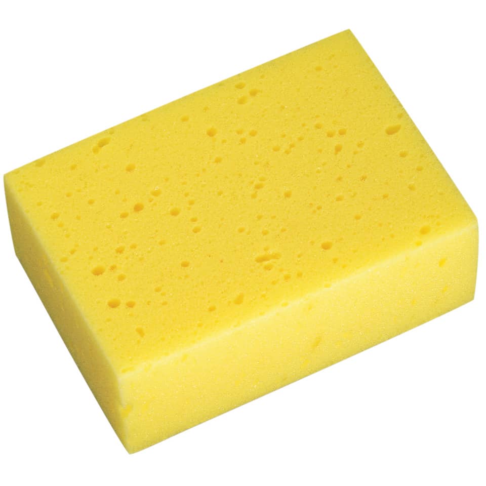 Schwamm, Küchenschwamm, Gelb, Reinigungszubehör, Porenstruktur