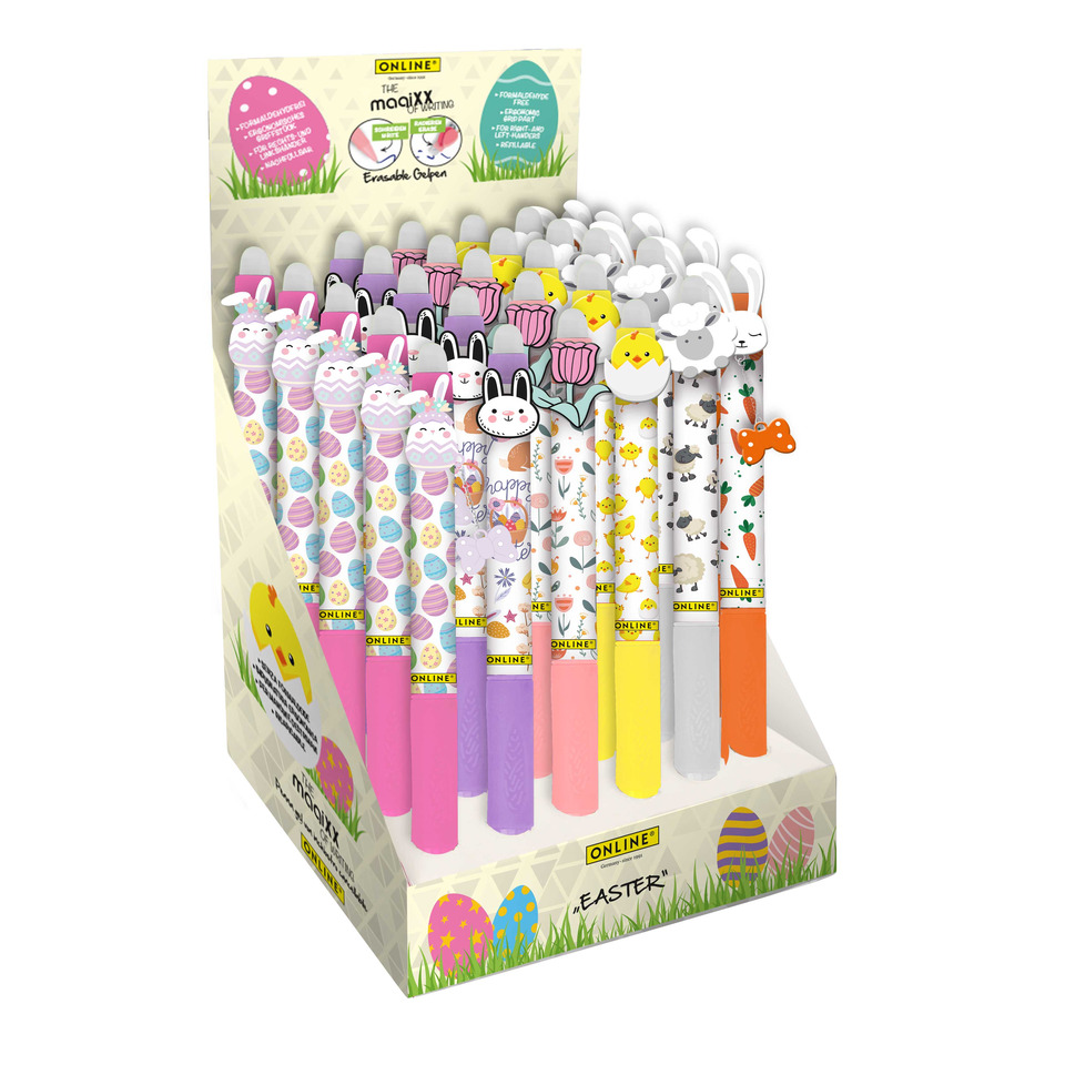 Schreibstifte, Kugelschreiber, Osterdeko, Ostern, Pastellfarben