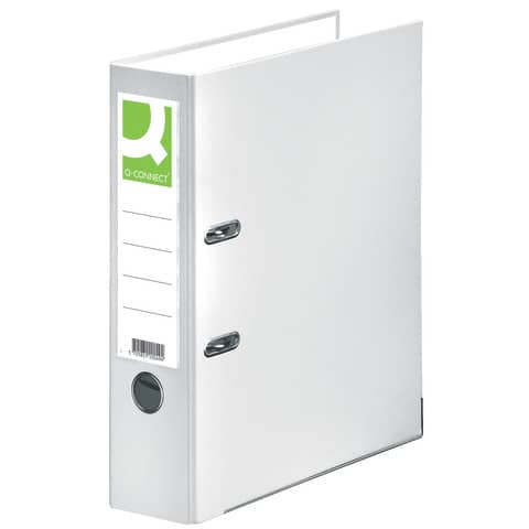 Ordner, A4, 80mm, PP, weiß Q-CONNECT KF18731