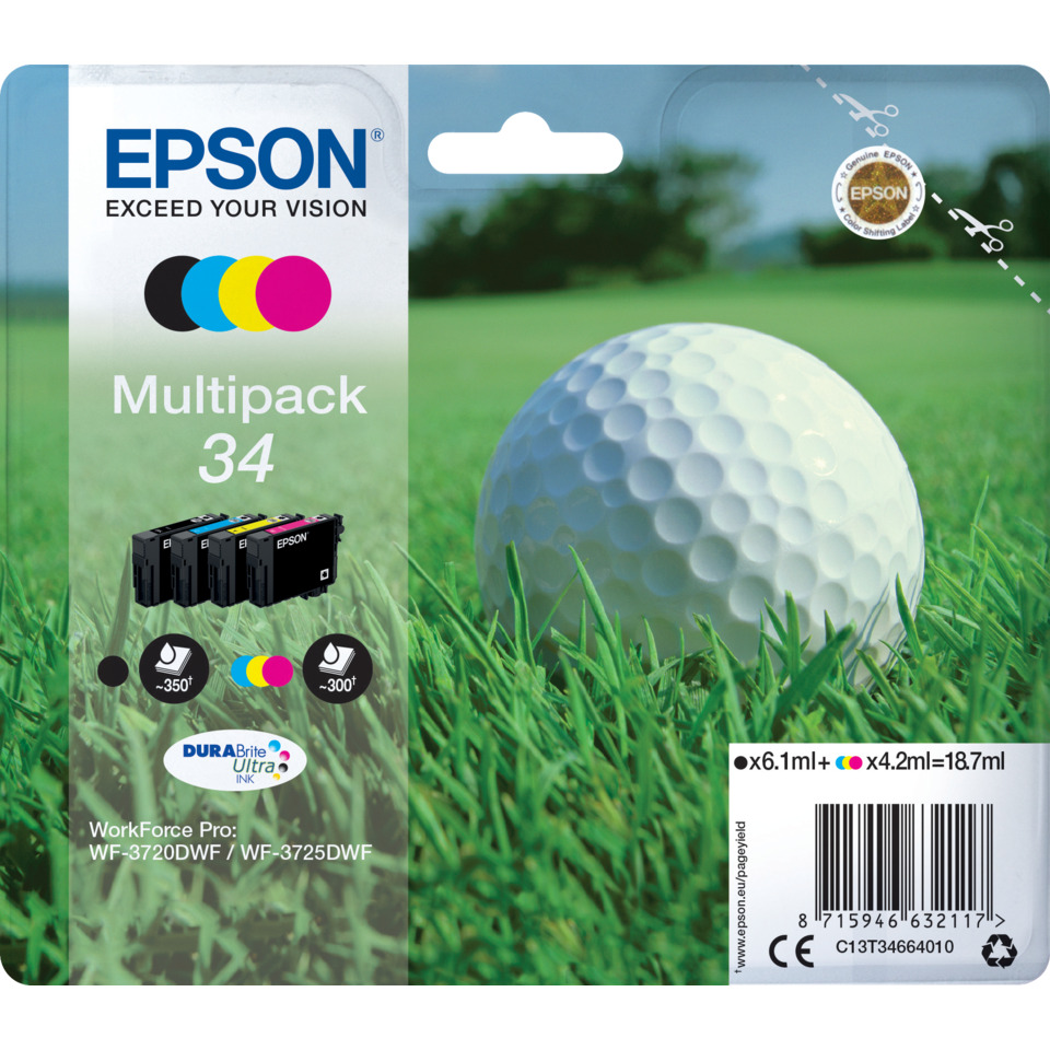 Multipack, Tintenpatronen, Druckerpatronen, Epson, DURABrite Ultra Ink