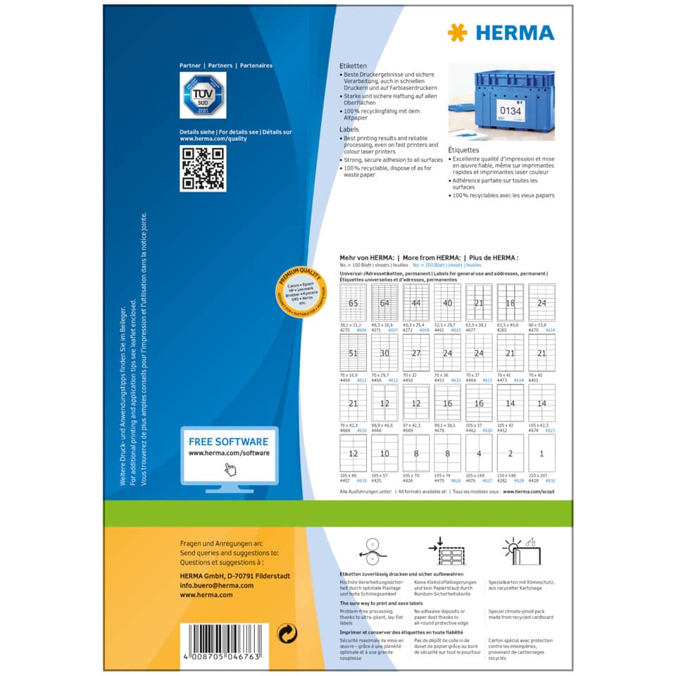 Werbung, Text, Plakat, QR-Code