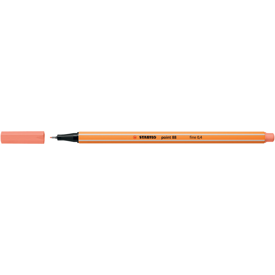 Marker, Feinlinier, Orange, Stift, Fine-Liner
