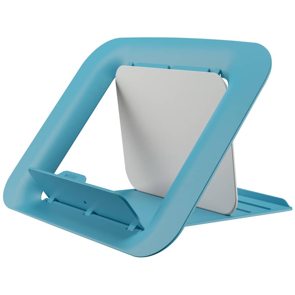Laptop-Stativ, Faltbar, Blau, Schlicht, Materialunspezifiziert