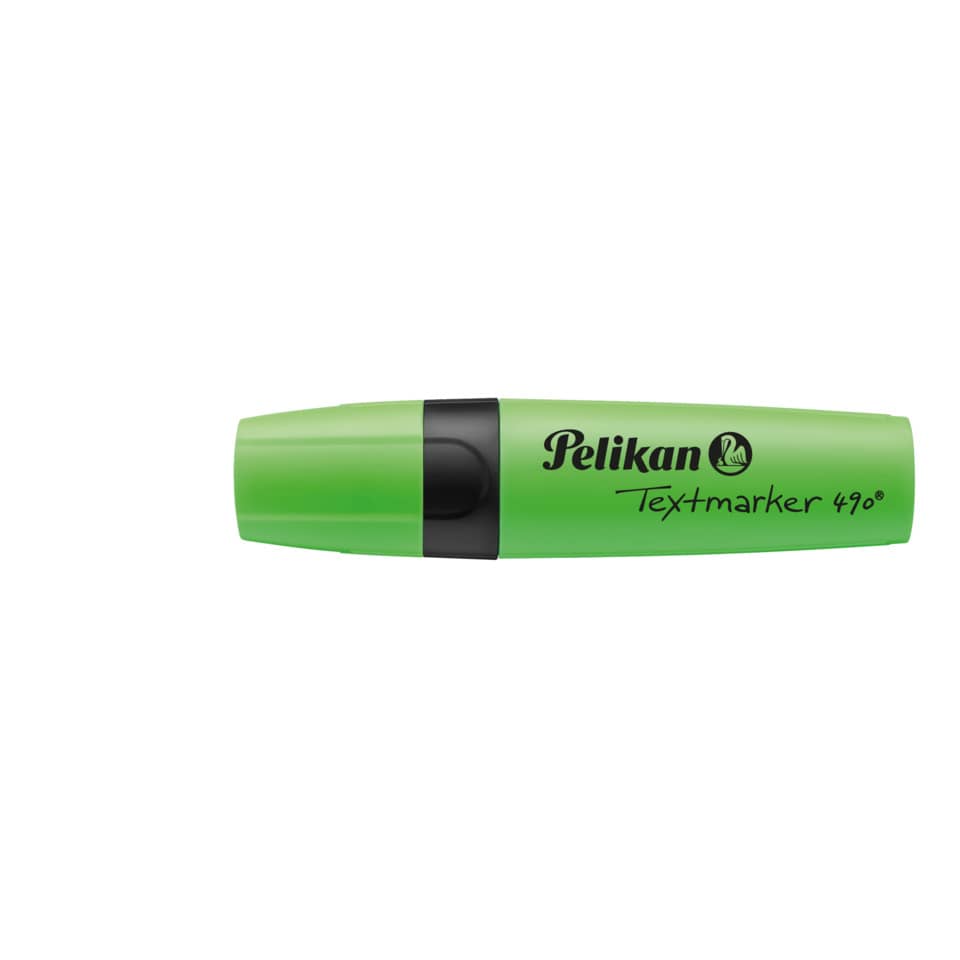 Textmarker, Marker, Highlighter, Green, Pelikan