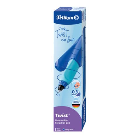 Tintenroller Twist, M, Deep Blue PELIKAN 400195731