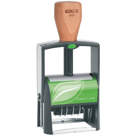 Selbstfärbestempel 2660Green GL+Gutschein COLOP 127780