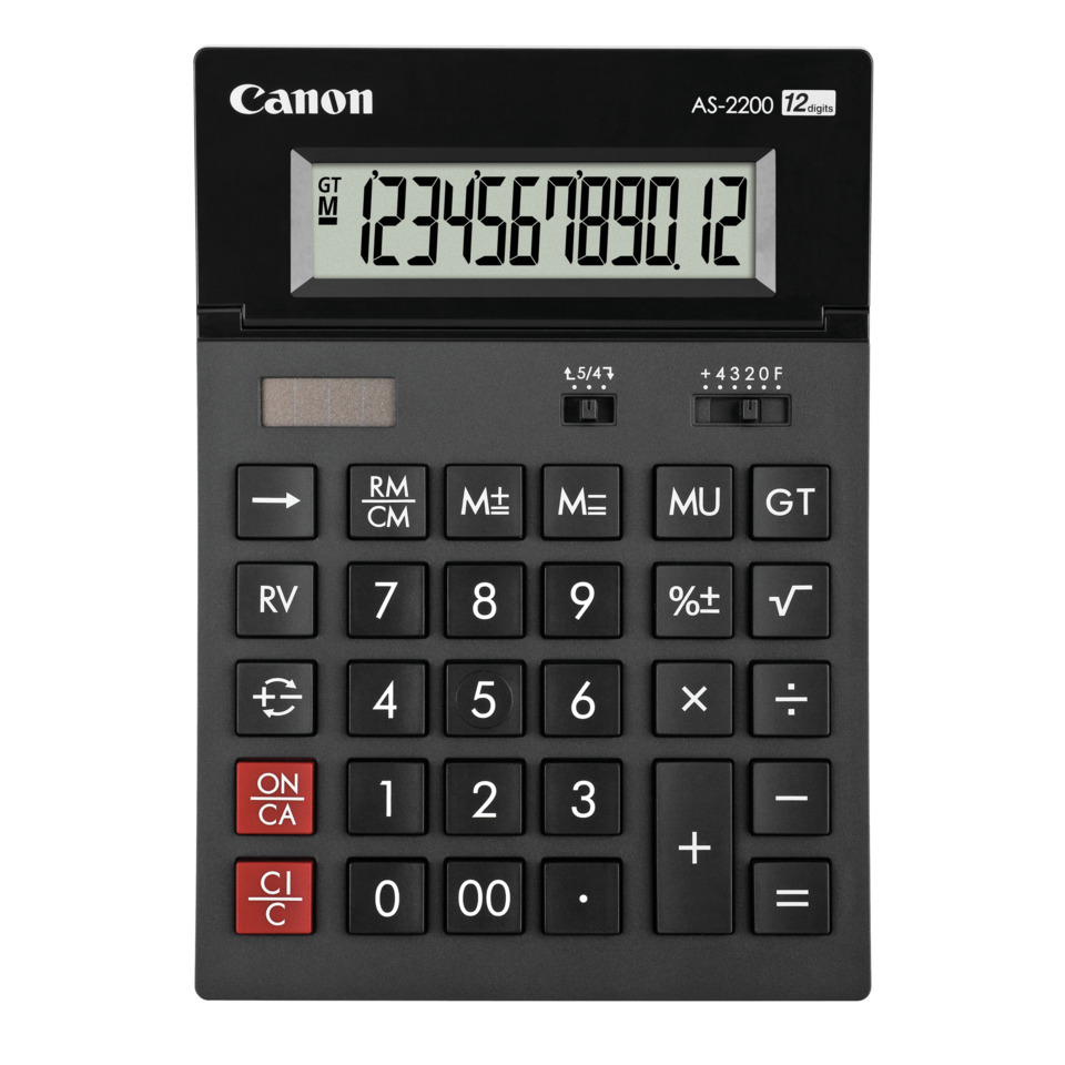 Taschenrechner, wissenschaftlich, großes Display, Tastatur, USB-C/On-Ca-Buttons