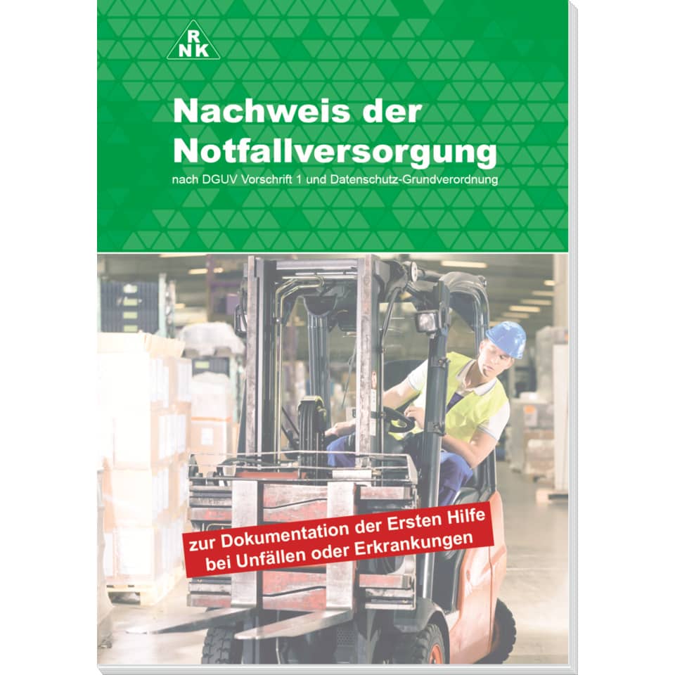 notfallversorgung, dokumentation, gabelstapler, arbeiter, industrie
