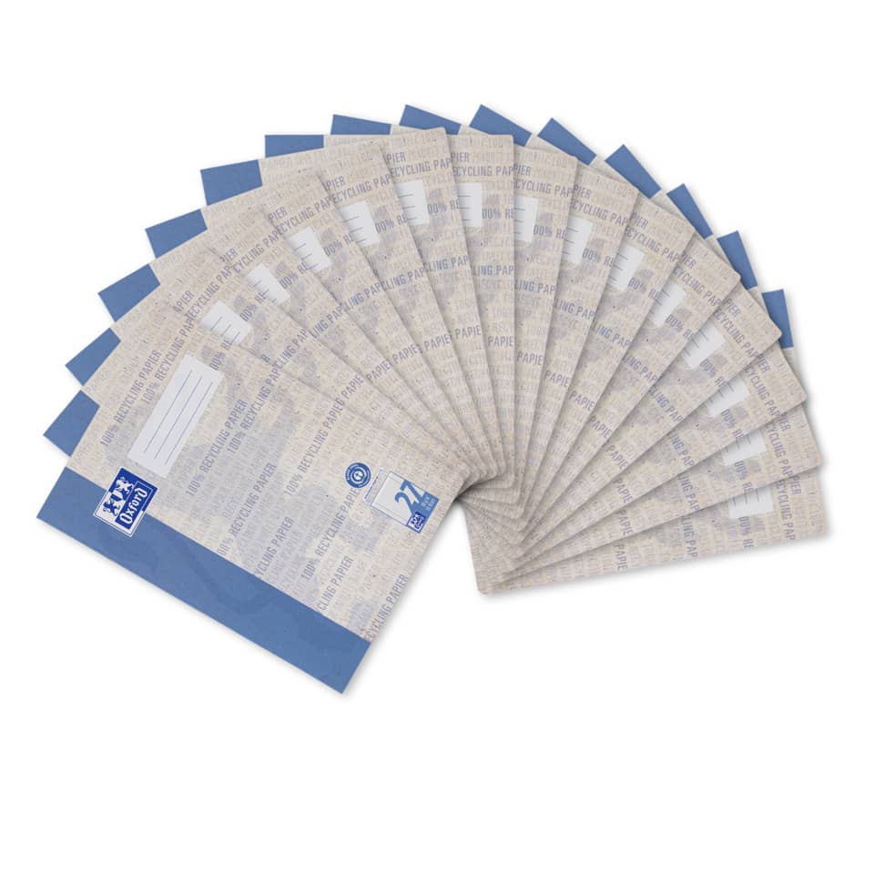 recycling paper, paper envelopes, sheet protector, blue border, A4 paper recycling