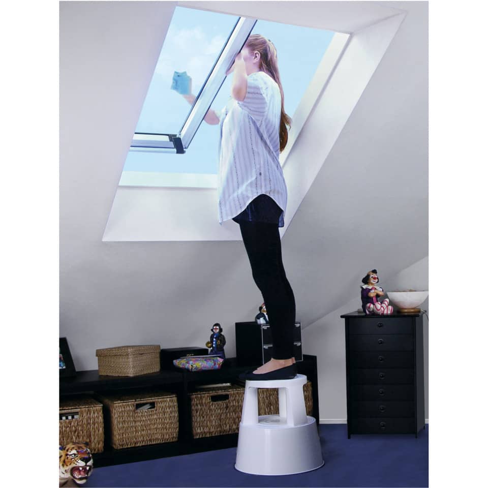 Fenster, Architektur, Gebäude, Dachfenster, Person