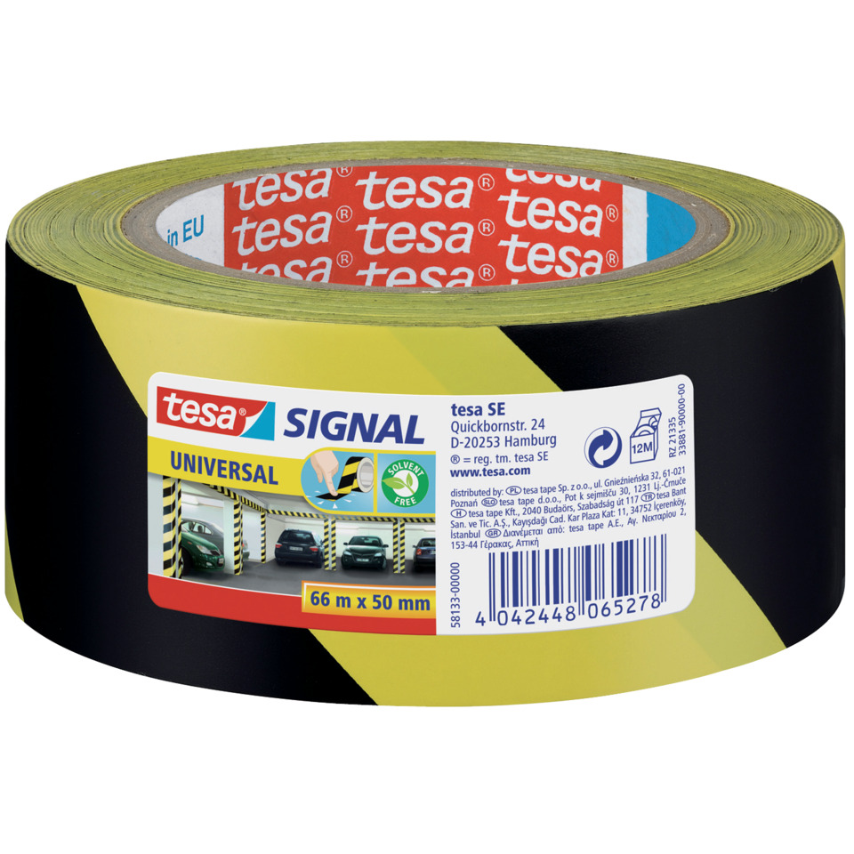 Klebeband, Universalklebeband, Taubband, Tesa Signal, 66 m x 50 mm