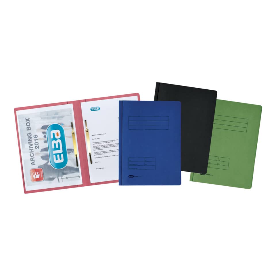 Ordner, A4, Kunststoff, farben, notizblock