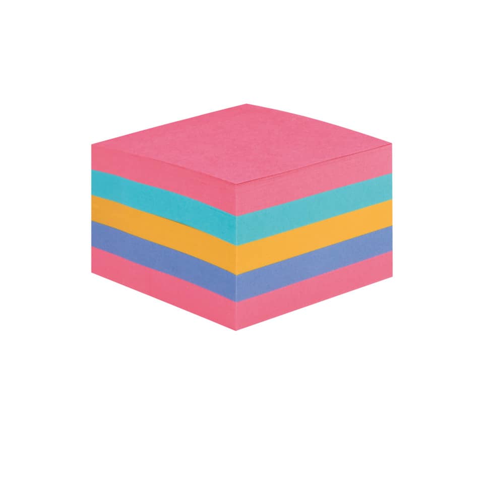 Post-it, Notizblock, Farbige Blöcke, Haftnotizen, Stapel von Notizzetteln