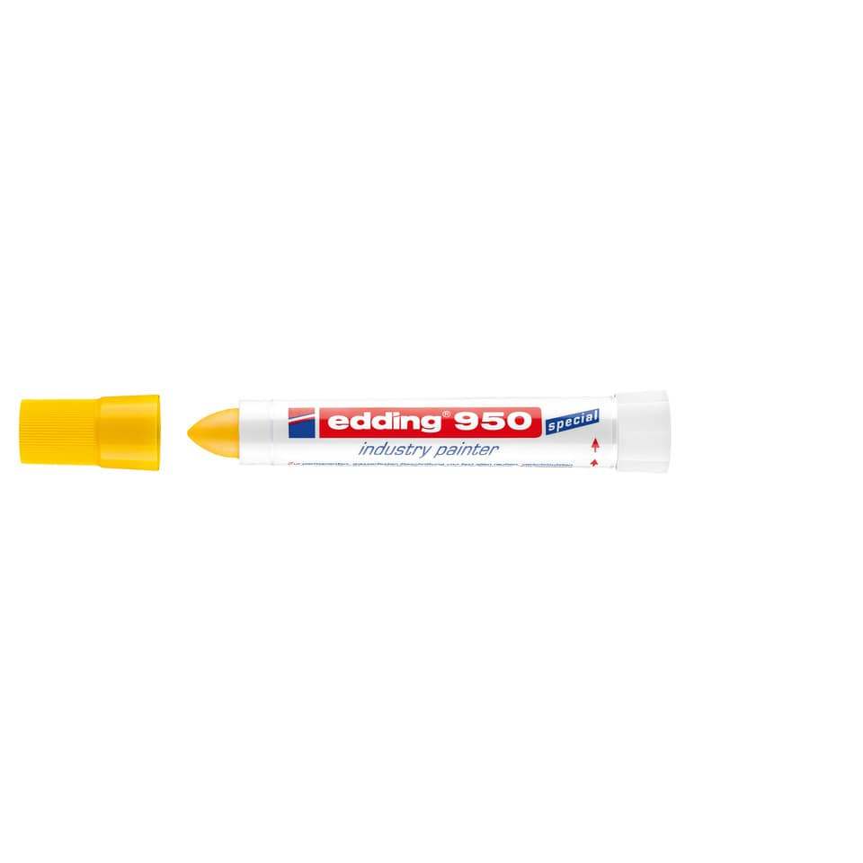 Kunststoffmarker, Farbmarker, Gelstift, Gelmarker, orange Cap