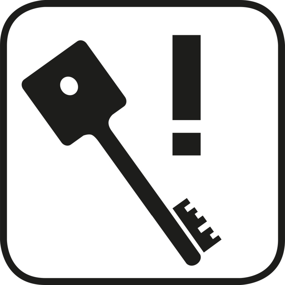 Schlüssel, Rauchrohr, Schlüssel, Rauchrohr