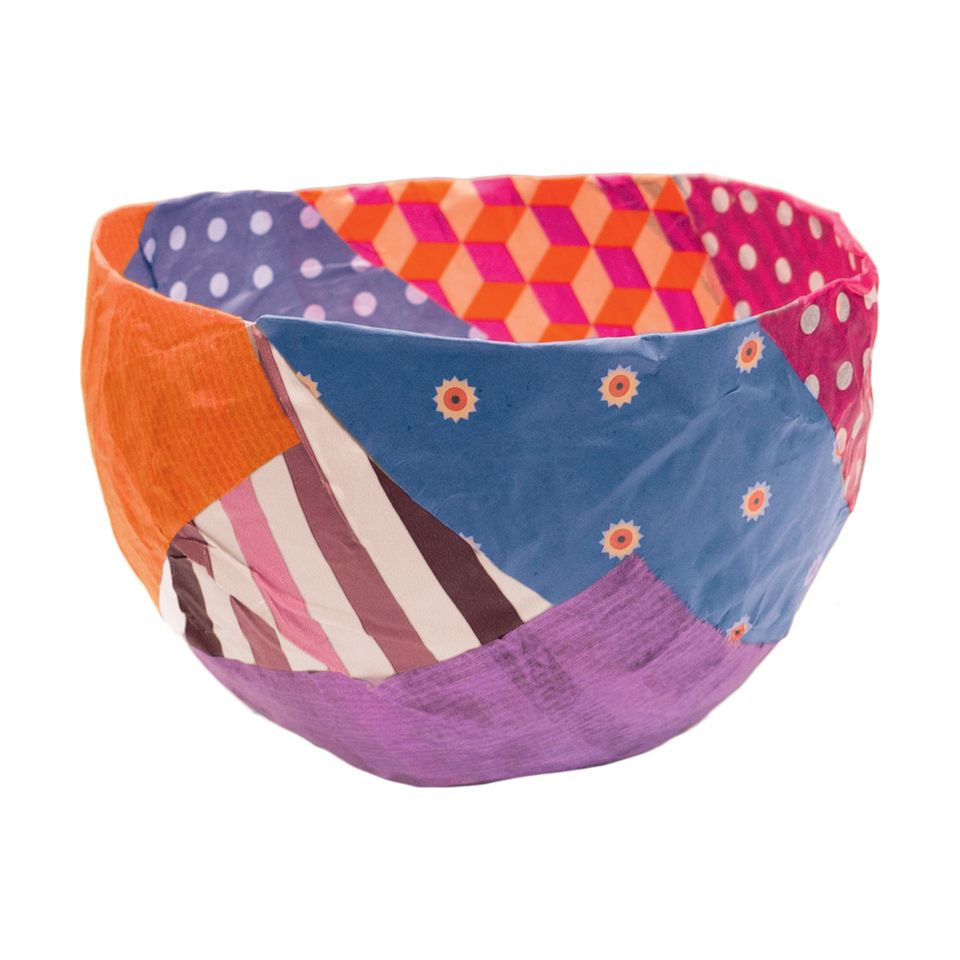 Patchwork, Stoffband, Troddel, Weiche, Multicolor