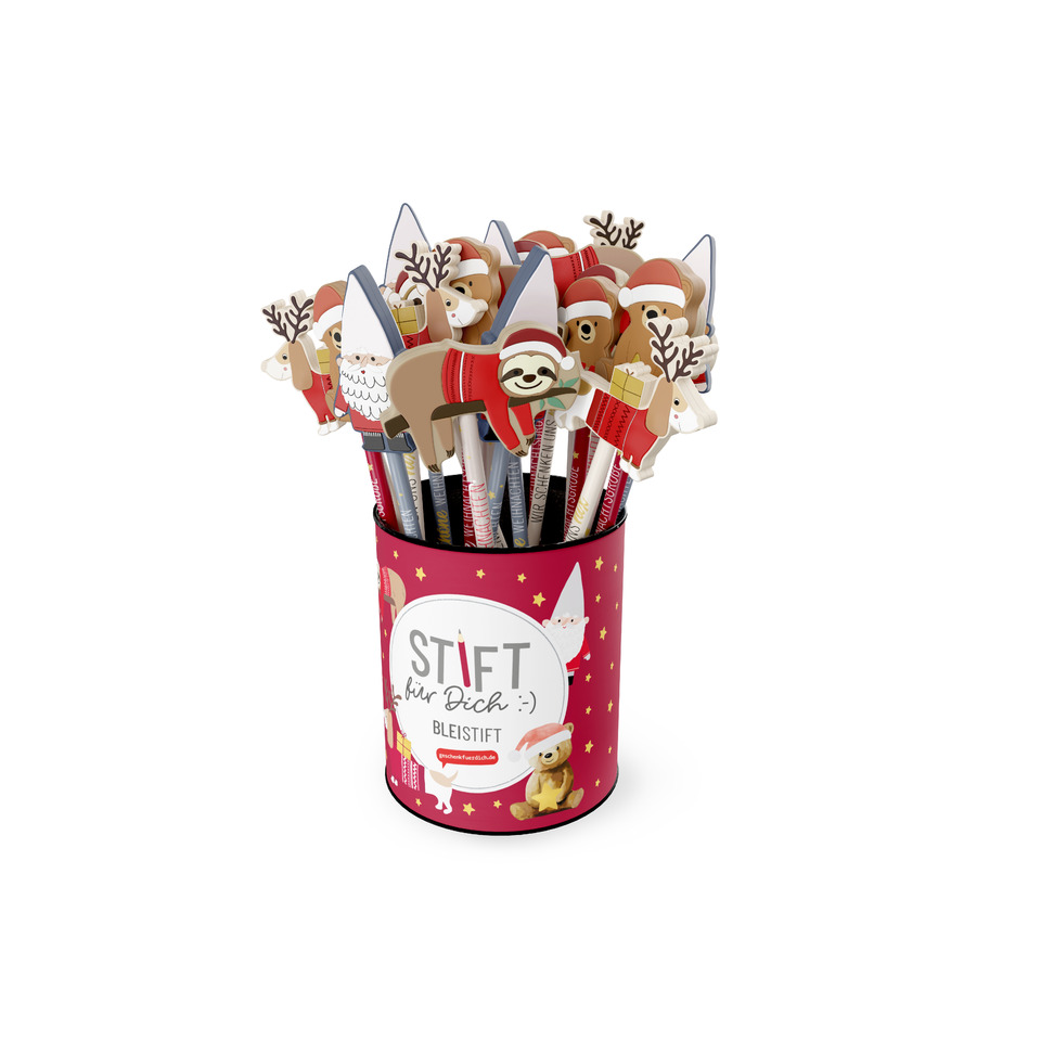Bleistift Happy Xmas, sortiert FÜR DICH 183160
