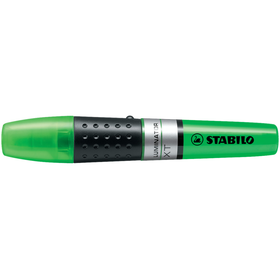 Marker, Highlighter, Grün, Drehgriffel, Stabilo
