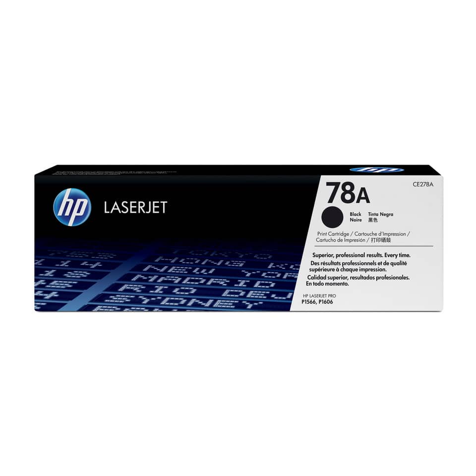Lasertoner, Toner, HP, 78A, Schwarz