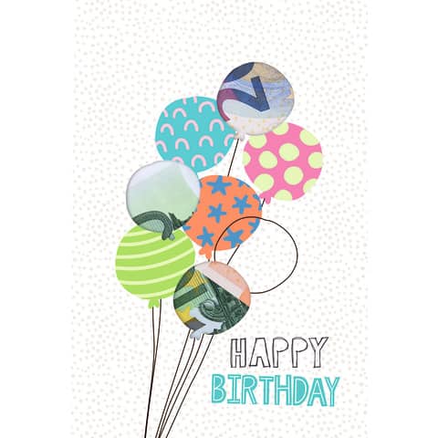 Geburtstagskarte Geldschein gestanzt SKORPION 51-10553