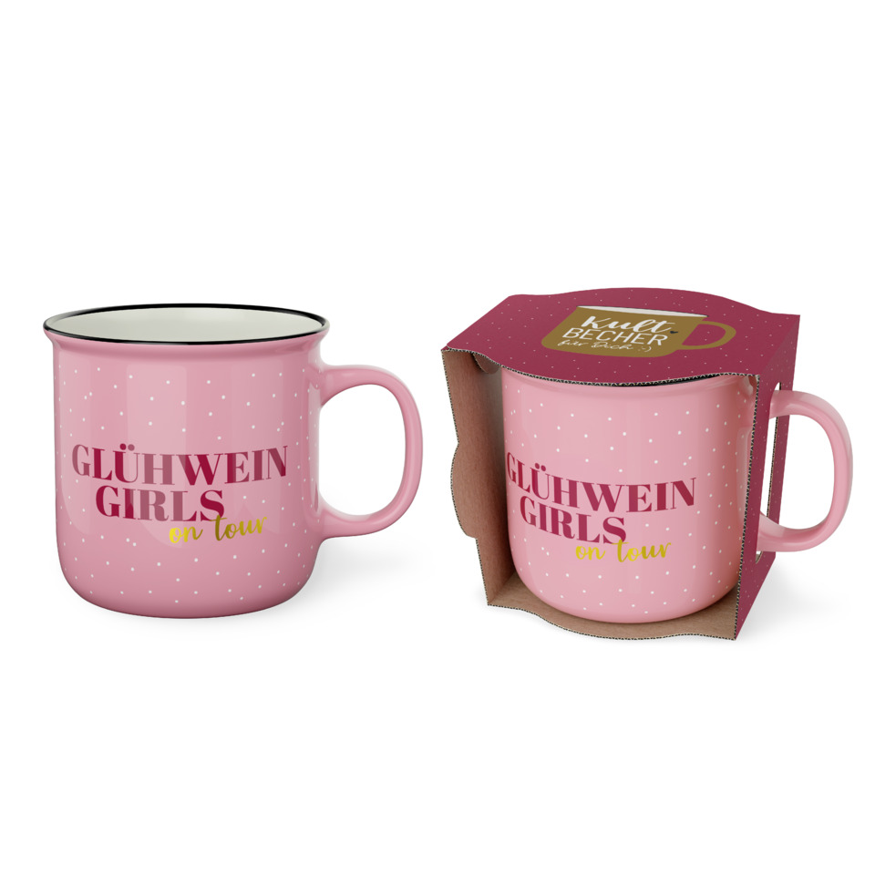 Tasse, Becher, Kaffee-Tasse, Pink, Pünktchenmuster
