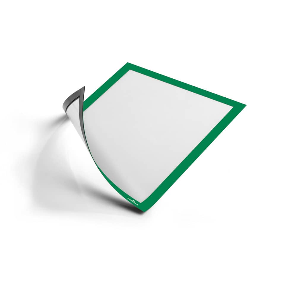 Info-Rahmen A4 DURAFRAME® MAGNETIC, grün, 5 Stück DURABLE 486905