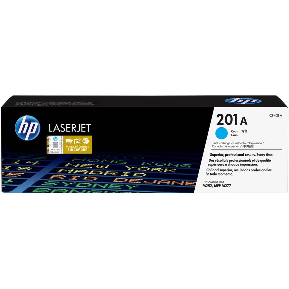 Lasertjet-Patrone, Tintenpatrone, Cyan-Patrone, HP, CF401A