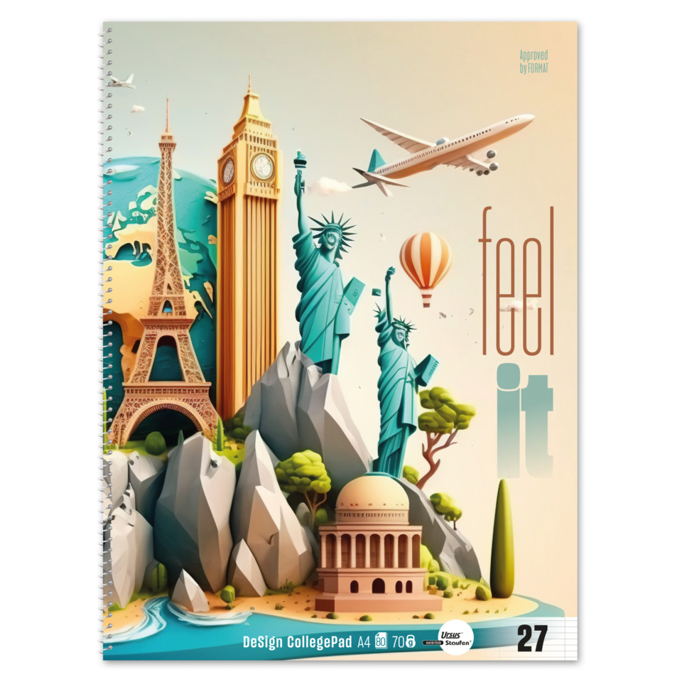 Uhrenturm, Werbung, Plakat, Flugzeug, Person