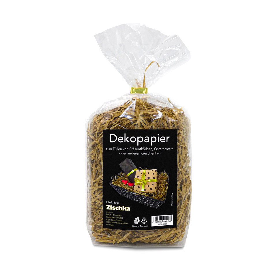 Dekopapier, Schnurverschluss, Braunpapier, Rundspitz, Dekorationspapier