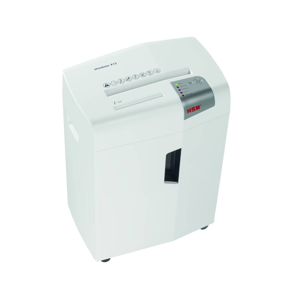 P-4 shredder, Schredder, Aktenvernichter, Desktop-Schredder, weißer Schredder